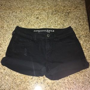 American Eagle black shorts